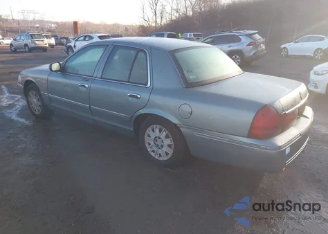 2005 Mercury Grand Marquis Gs from USA, damaged, VIN 2MEFM74W65X622521